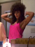 80-luvun tytön tukka (Ginger The Terminator -elokuvasta)