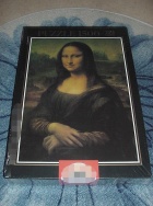 Mona Lisa -palapelin laatikon kansi