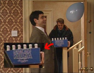 Mr Bean, naapuri ja Lapin Kulta -laatikko