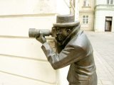 Bratislava Bronze Paparazzo