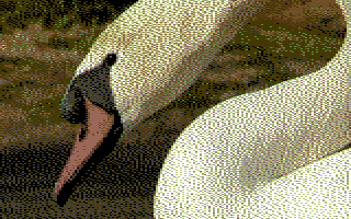 Commodore 64 -grafiikka: joutsen