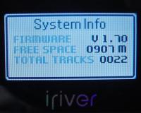 iRiver T10 System Info