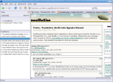 Firefox: Sage RSS Feed Reader with mozillaZine