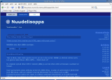 Kuvakaappaus: Mozilla Firefox: Nuudelisoppa